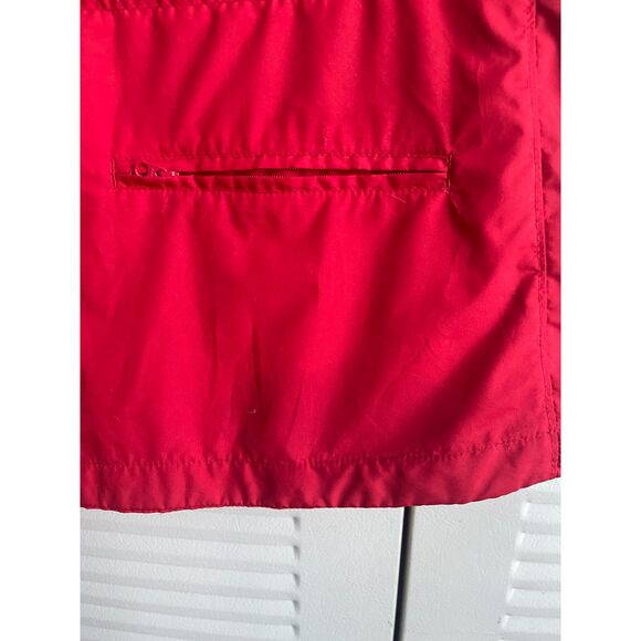 Tommy Hilfiger Women's Red Golf Vest Large Size Full Zip Sleeveless Outdoors - Picture 5 of 9